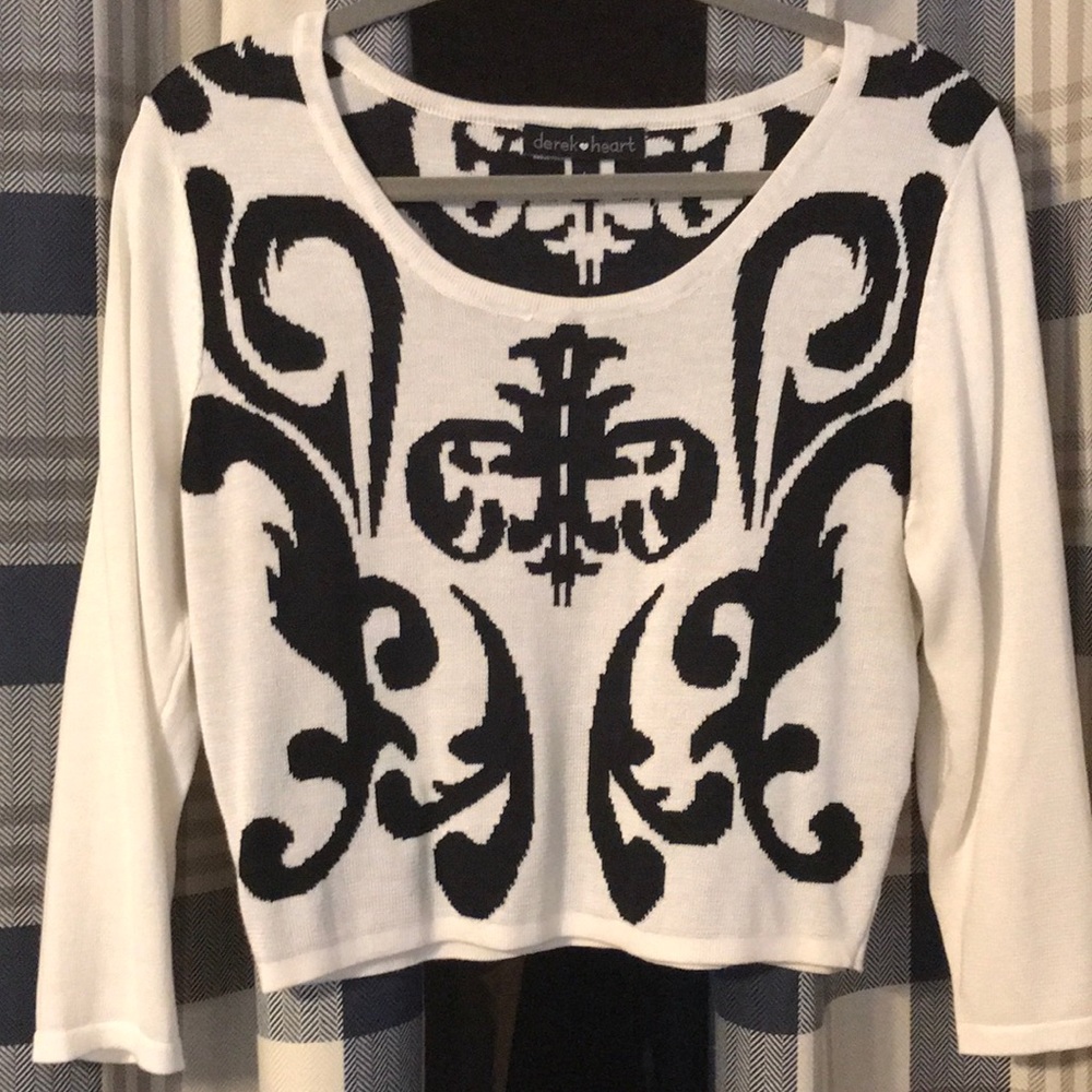 Cropped sweater